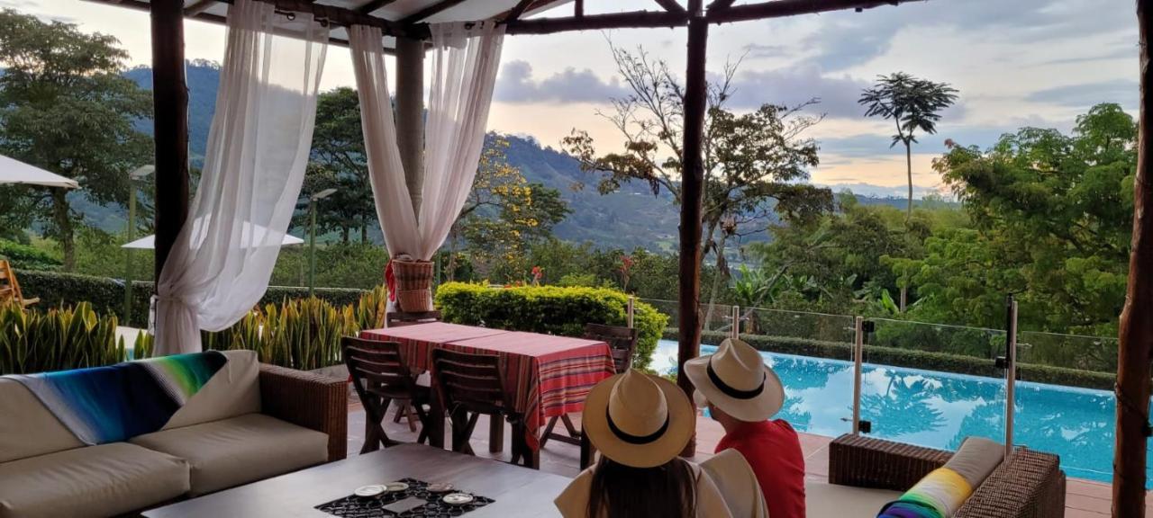 Finca Del Cafe - Casa Typica ซานตาโรซา เดกาบัล ภายนอก รูปภาพ