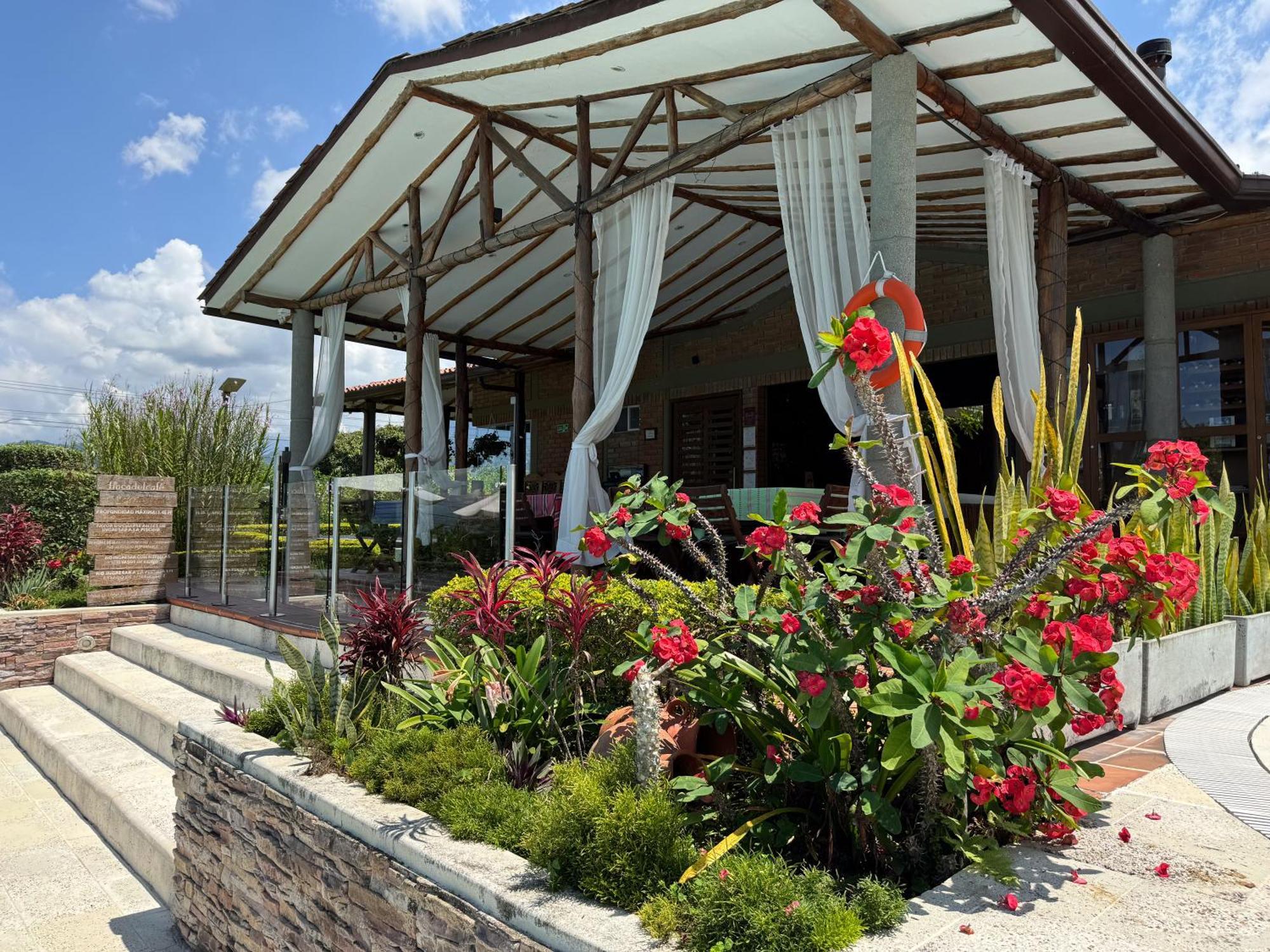 Finca Del Cafe - Casa Typica ซานตาโรซา เดกาบัล ภายนอก รูปภาพ